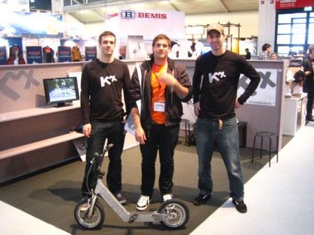  Scooter Pro Rider Anthony Bustos and the KickMX Team 